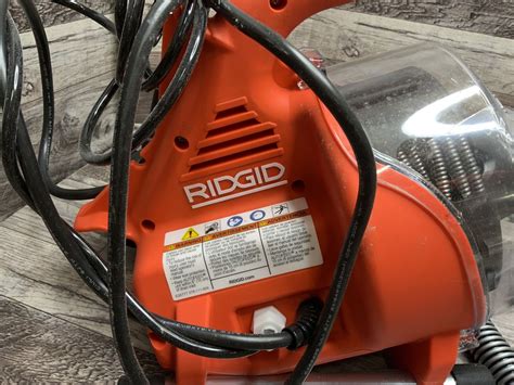 RIDGID PowerClear 120 Volt Drain Cleaning Snake Auger Machine FOR