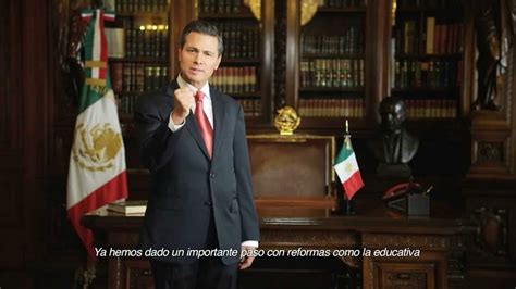 Primer Informe De Gobierno Presidente Peña Nieto Despacho Youtube