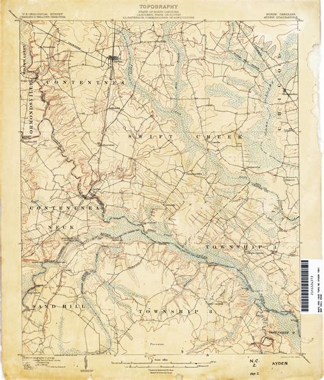 North Carolina Historical Topographic Maps Perry Castañeda Map