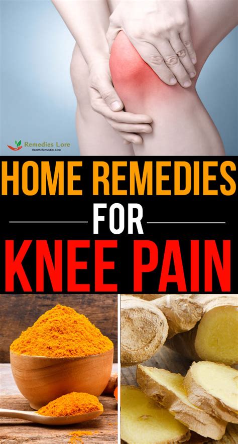Home Remedies For Knee Pain Remedies Lore