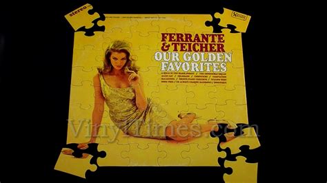 Ferrante And Teicher Our Golden Favorites Album Cover Jigsaw Puzzle Vinyltimesvinyltimes