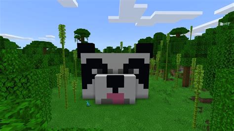 Ostrom Könyörgés Külön Minecraft Panda Hd Head Csavar Optimális Spread