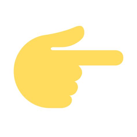 Finger Point Right Emoji Img Wheat