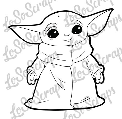 96 Best Ideas For Coloring Yoda Printable Black And White