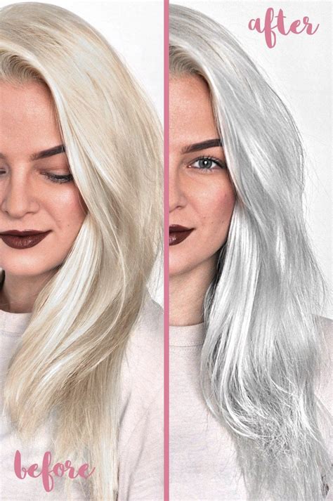 How To Get Yellow Out Of Gray Hair All4hairsalon