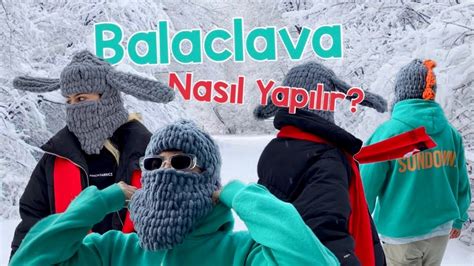 Balaclava Nasıl Yapılır ŞİŞsİz En Kolay YÖntem Youtube