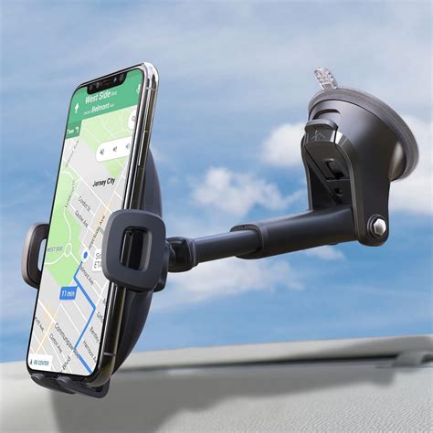 Apps2car Car Phone Holder Dashboard Windscreen Sturdy Suction Cup