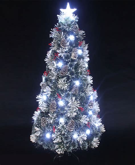 Fiber Optic Tabletop Christmas Tree House Christmas 2021