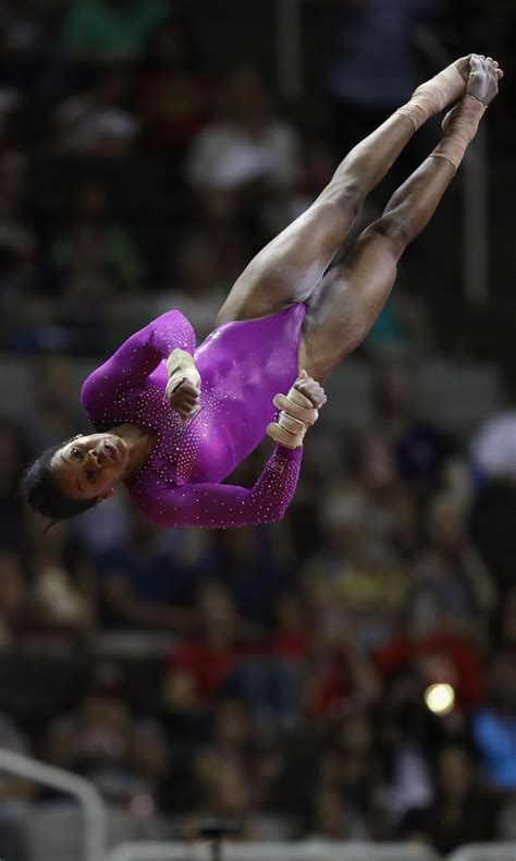 6 Of Gabby Douglass Most Superhuman Gymnastics Moves Gymnastics Routines Gymnastics Moves