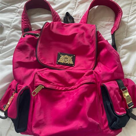 Pink Backpack Juicy Couture In 2022 Juicy Couture Bags Pink