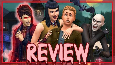 The Sims 4: VAMPIRES Game Pack Review! - YouTube