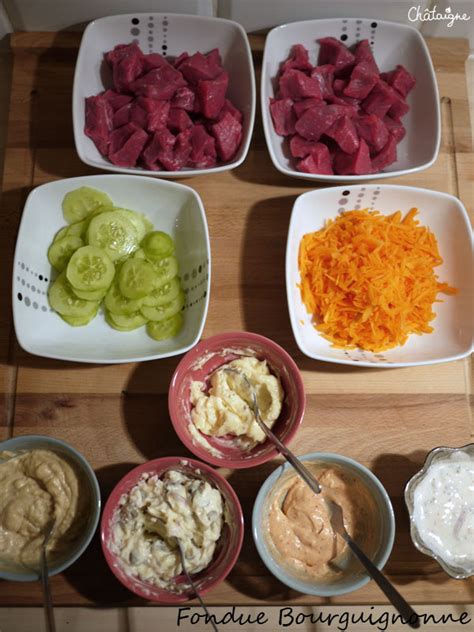 Fondue Bourguignonne -au vin blanc- Blog de Châtaigne