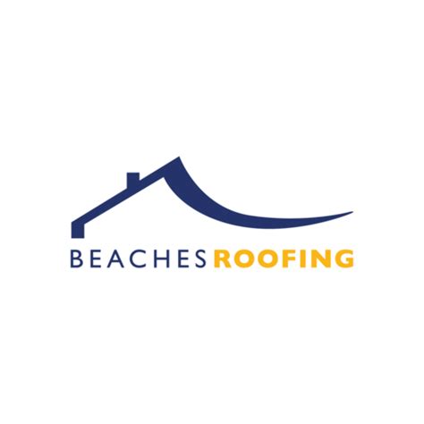 Beaches Roofing Logo | Roofing logo, Logo design, Roofing