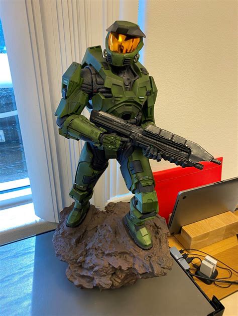 Halo Master Chief Premium Format™ Figure 165 Sideshow Statue Ebay