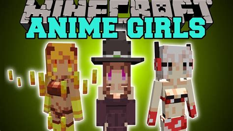 Minecraft Anime Girls Cute Mob Models Mod Showcase My XXX Hot Girl