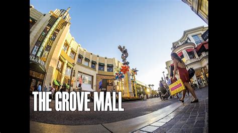 Los Angeles The Grove Mall Youtube