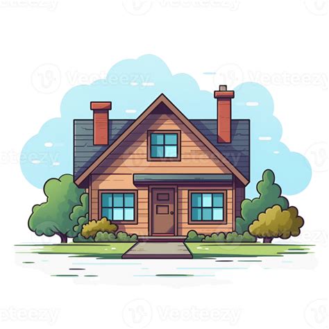 Cute House Illustration 27450997 Png