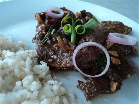 Its All About Me My Specialty Beefsteak Recipe Filipino Style