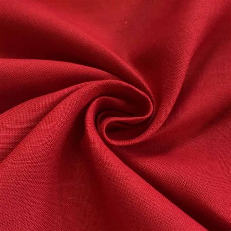 Linen Fabric 60 Wide Natural 100 Linen By The Yard Red Walmart