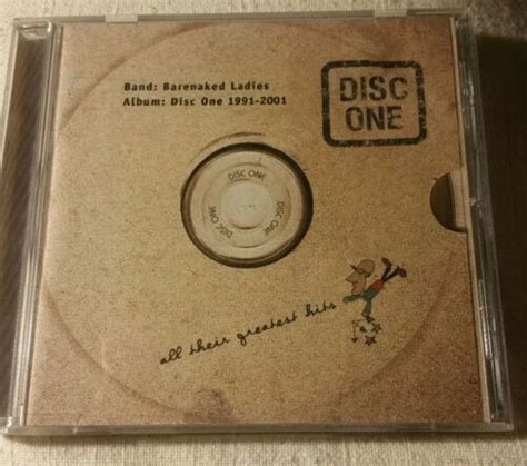 Barenaked Ladies Disc One All Their Greatest Hits1991 2001tested Ship24hrs 93624807520 Ebay