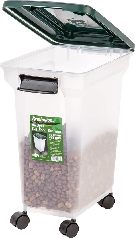 Remington® 22lb Airtight Dog Food Container with Wheels - Walmart.com