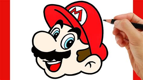 How To Draw Mario Bros Step By Step Easy Drawings Dibujos Faciles