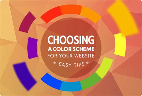Choosing A Color Scheme For Your Website Easy Tips