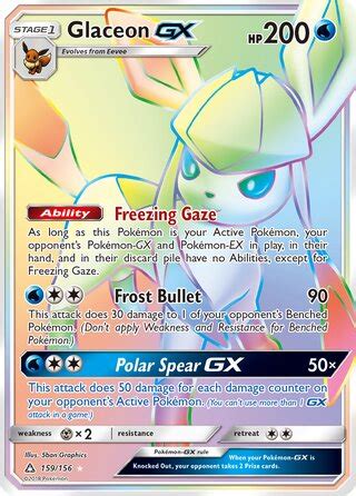 Glaceon-GX (Ultra Prism 159/156) - TCG Collector