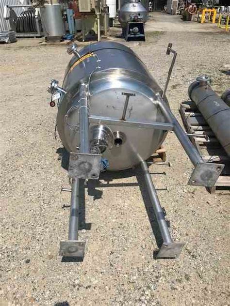 160 Gal Apache Stainless SS Pressure Vessel 16660 New Used And