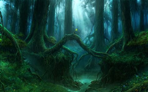 Magic Forest — Crafthubs Bosque De La Fantasía Fondos De Pantalla