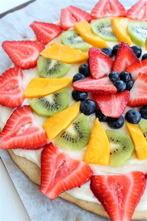 The Best Fruit Pizza Real Life Dinner