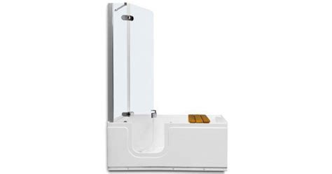 Free standing easy step bath our step in bath tubs offer a stylish look that fits your budget Step in Tub with door, Easy Access Step in Bathtubs in ...