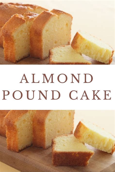 I would not recommend trying this gluten free. Almond Pound Cake | Almond pound cakes, Dairy free lemon cake, Pound cake recipes