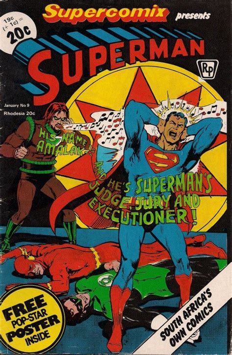South African Comic Books Supercomix Superman