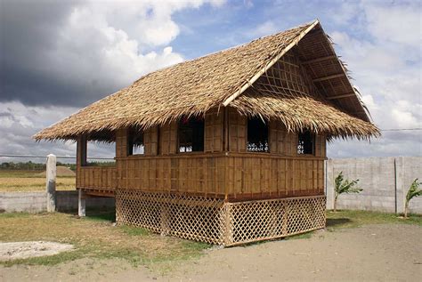 We Build A Bahay Kubo Bamboo Guest House Bamboo House Bahay Kubo Small House Design