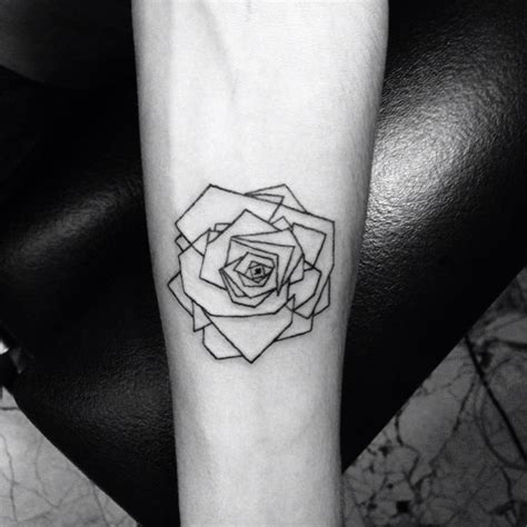 The tattoo artist describes her work as thin line, small and simple. Geometric Tattoos Designs, Ideas and Meaning | Tattoos For You