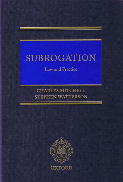 Insurers with effective subrogation acts may offer lower premiums to their policyholders. Settling a Personal Injury Case-Subrogation - Zen Lawyer ...