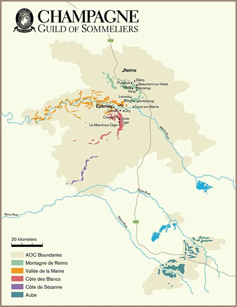 Champagne Wine Map France Wine Map France Wine Wine Region Map