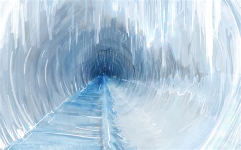 Ice Tunnel By Spirit In The Wind On Deviantart