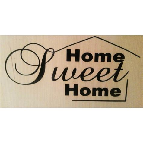 Home Sweet Home Vinyl Sticker