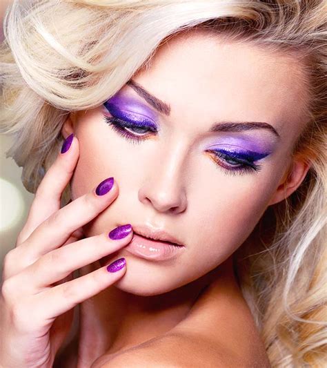 2 Simple Purple Eye Makeup Ideas Tutorials With Pictures