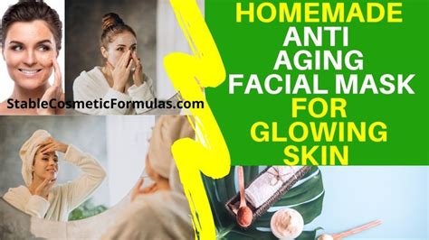 Homemade Anti Aging Facial Mask With Recipe How To Make Diy Clay Face
