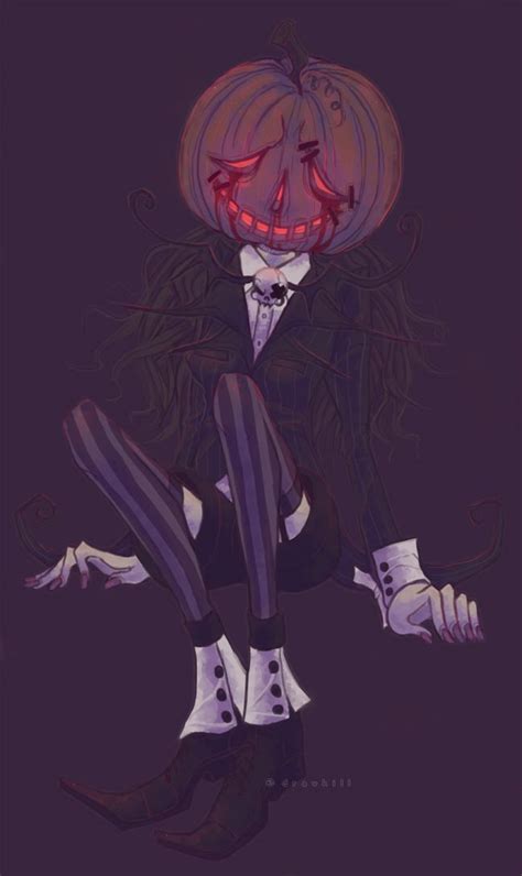 Pumpkin Head By Drawkill On Deviantart Halloween Art Creepy Art