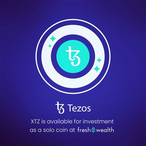 Tezos Crypto Coin | Crypto coin, Investing, Coins