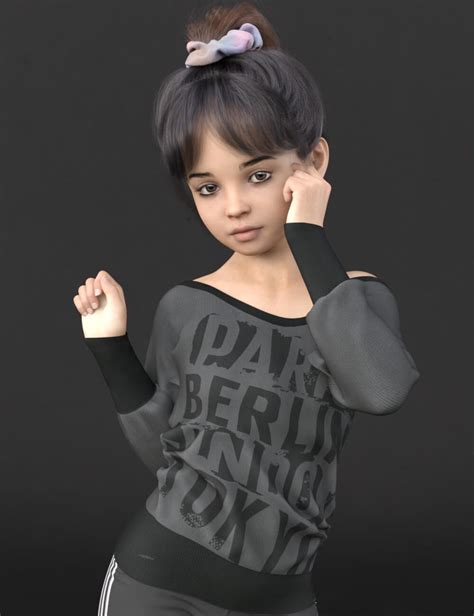 Claire Kid For Genesis 8 Female Daz Content By Exart3d