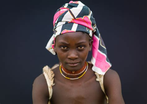 Portrait Of A Mucubal Tribe Woman Namibe Province Virei Flickr