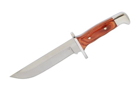 Buck Knives 124 Frontiersman Cocobolo Bos 5160 Carbon Steel Fixed Blade