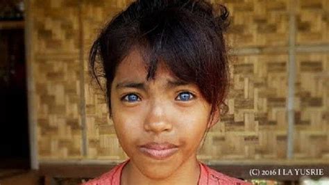 Memiliki Mata Biru Bak Bule Keberadaan Suku Asli Indonesia Ini