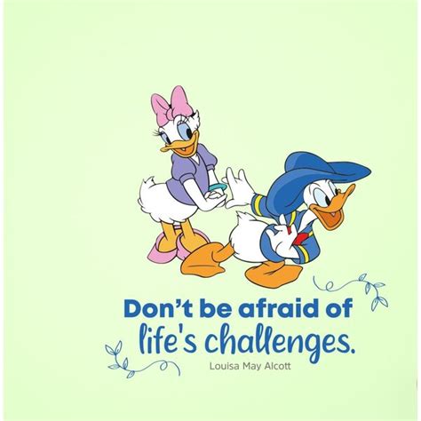 Design With Vinyl Dont Be Afraid Daisy Donald Duck Disney Cartoon