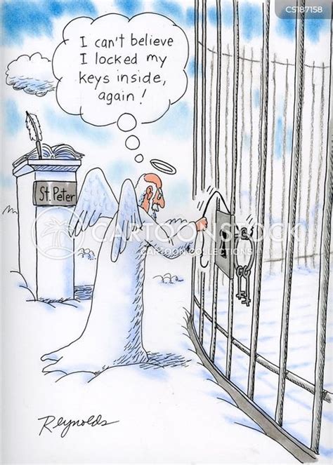 Locked Gate Cartoons And Comics Funny Pictures From Cartoonstock